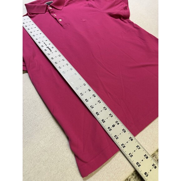 Charles Tyrwhitt Mens Large Pink Polo Shirt Short Sleeve Casual Top Golf Dress - Picture 9 of 9